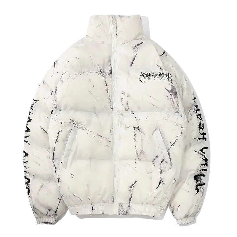 Winter Streetwear Thick Cotton Jacket for Men